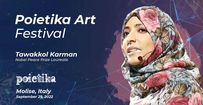 Tavakkol Karman İtalya’daki Poetica Uluslararası Sanat Festivali’ne katılıyor